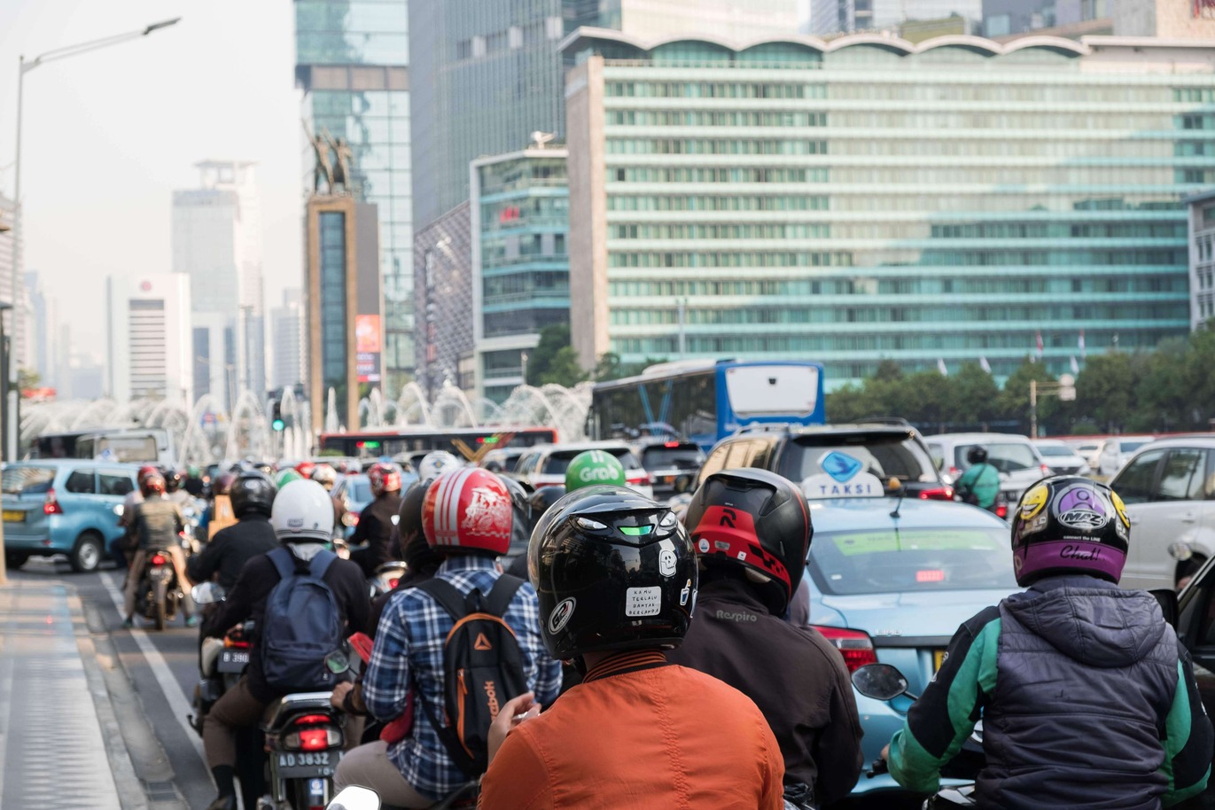 Motorbike in Jakarta