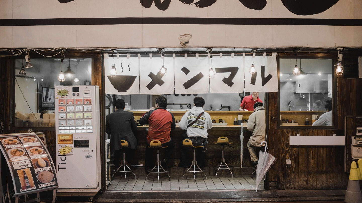 Small restaurant in Osaka