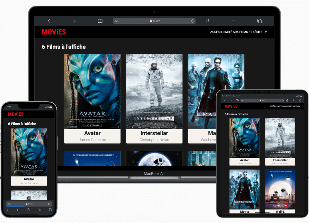 Mockup gallery project